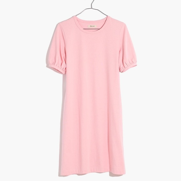 Madewell Puff Short Sleeve Dress - Picture 2 of 4